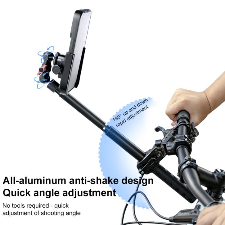 Supporto in alluminio per prolunga manubrio bicicletta