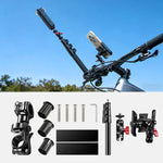 Supporto in alluminio per prolunga manubrio bicicletta