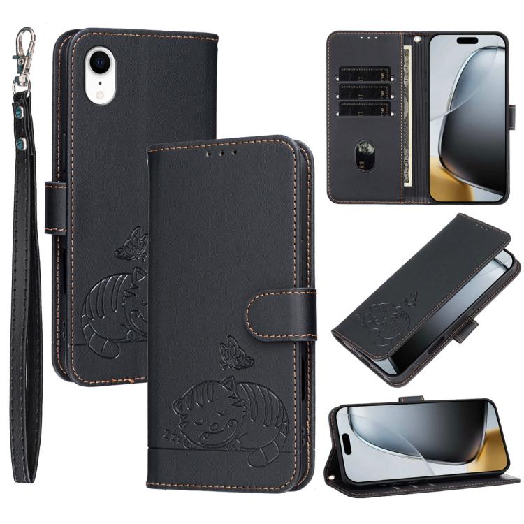 Custodia portafoglio in ecopelle con protezione RFID per iPhone X