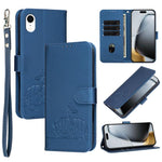 Custodia portafoglio in ecopelle con protezione RFID per iPhone X