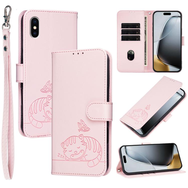 Custodia portafoglio in ecopelle con protezione RFID per iPhone X