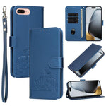 Custodia portafoglio in ecopelle con protezione RFID per iPhone