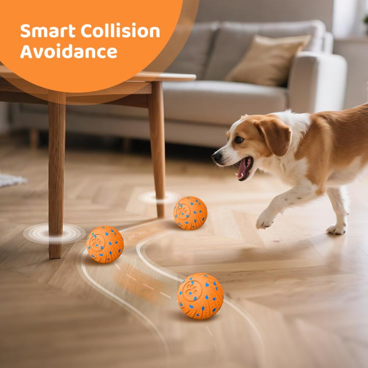 Palla giocattolo automatica per addestramento cani 80 mm
