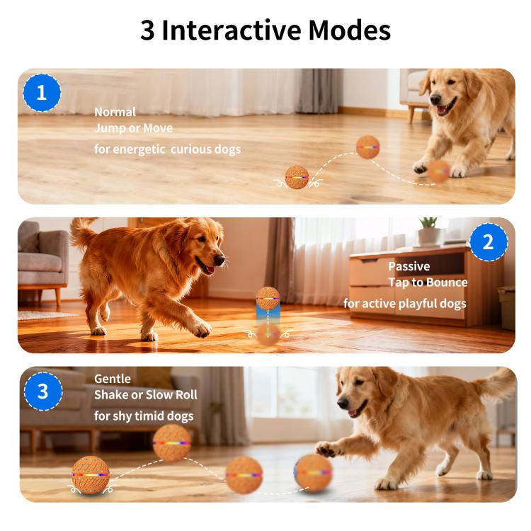 Palla giocattolo automatica per addestramento cani 70 mm