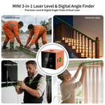 Livella laser multifunzione LT10 con goniometro digitale - immagine 2