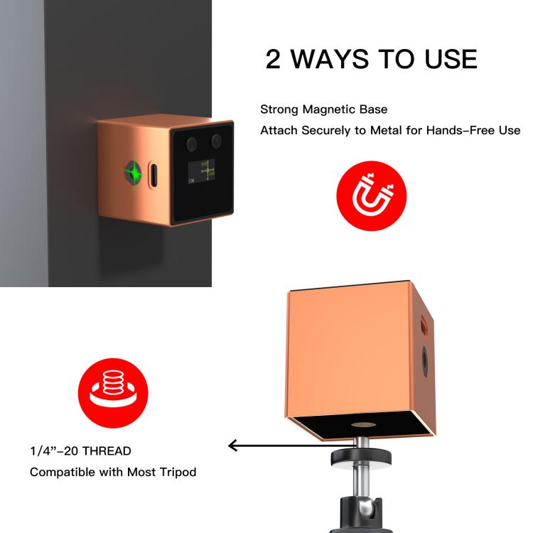 Livella laser multifunzione LT10 con goniometro digitale - immagine 6