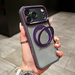 Custodia magnetica con supporto girevole per iPhone 17 Pro Max