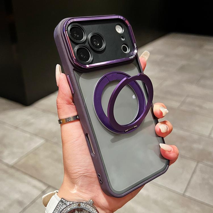 Custodia magnetica con supporto girevole per iPhone 17 Pro Max