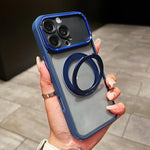 Custodia magnetica con supporto girevole per iPhone 17 Pro Max