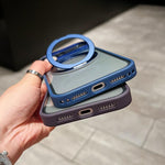 Custodia magnetica con supporto girevole per iPhone 17 Pro Max
