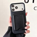 Custodia TPU magnetica con porta carte per iPhone 17 Pro Max