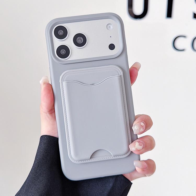Custodia TPU magnetica con porta carte per iPhone 17 Pro Max