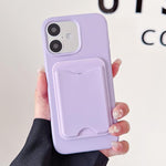 Custodia TPU magnetica con porta carte per iPhone 17 Pro Max