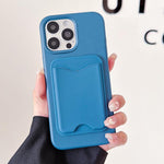 Custodia TPU magnetica con porta carte per iPhone 17 Pro Max