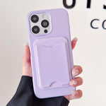 Custodia TPU magnetica con porta carte per iPhone 17 Pro Max