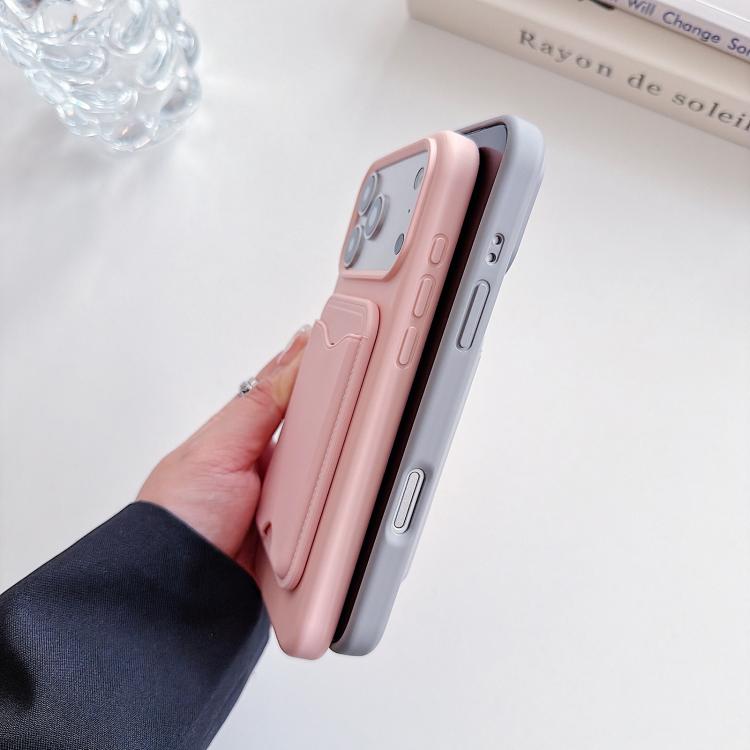Custodia TPU magnetica con porta carte per iPhone 17 Pro Max