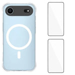 Custodia TPU trasparente magnetica per iPhone 17 Pro Max