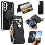 Custodia portafoglio con cerniera magnetica per Galaxy A05, A05s e A25 5G
