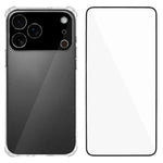 Custodia TPU trasparente con pellicola per iPhone compatibili