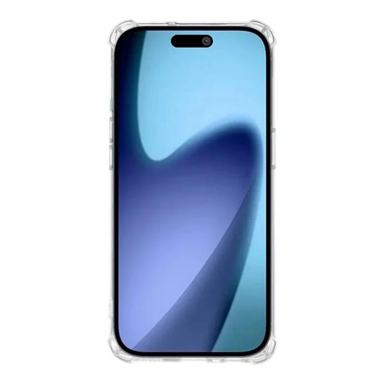Custodia TPU trasparente con pellicola per iPhone compatibili