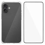 Custodia TPU trasparente con pellicola per iPhone compatibili