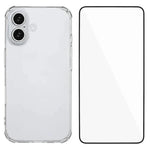 Custodia TPU trasparente con pellicola per iPhone compatibili