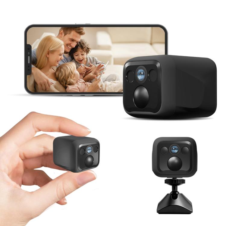 Telecamera Wi-Fi HD 4K con visione notturna e rilevamento
