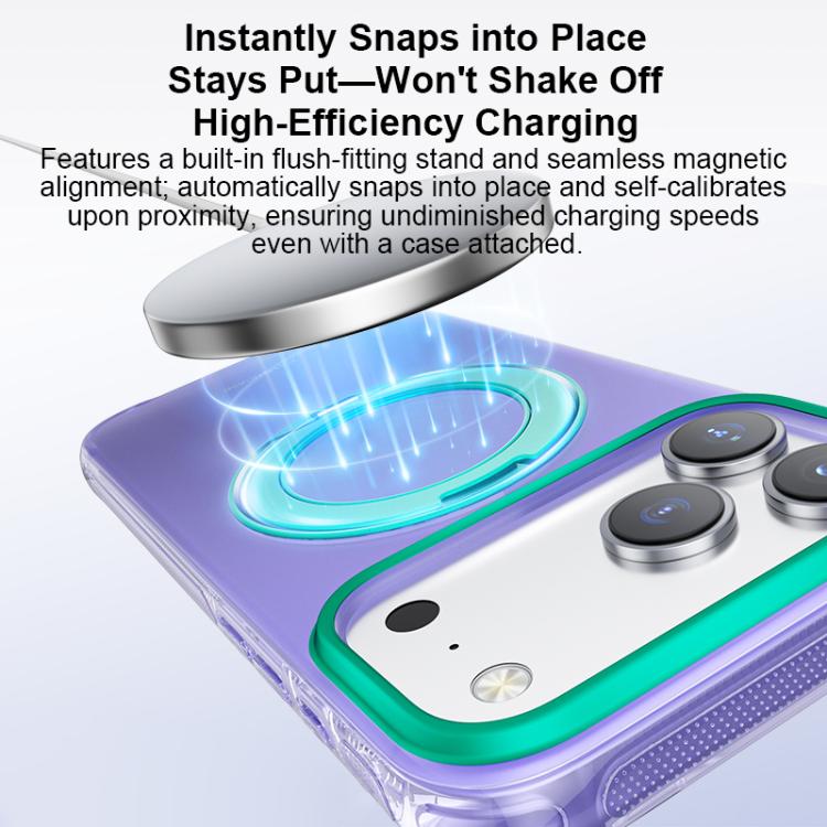 Custodia TPU con supporto magnetico per iPhone 17 Pro Max
