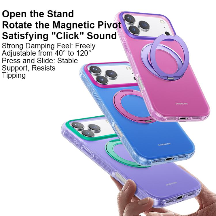 Custodia TPU con supporto magnetico per iPhone 17 Pro Max