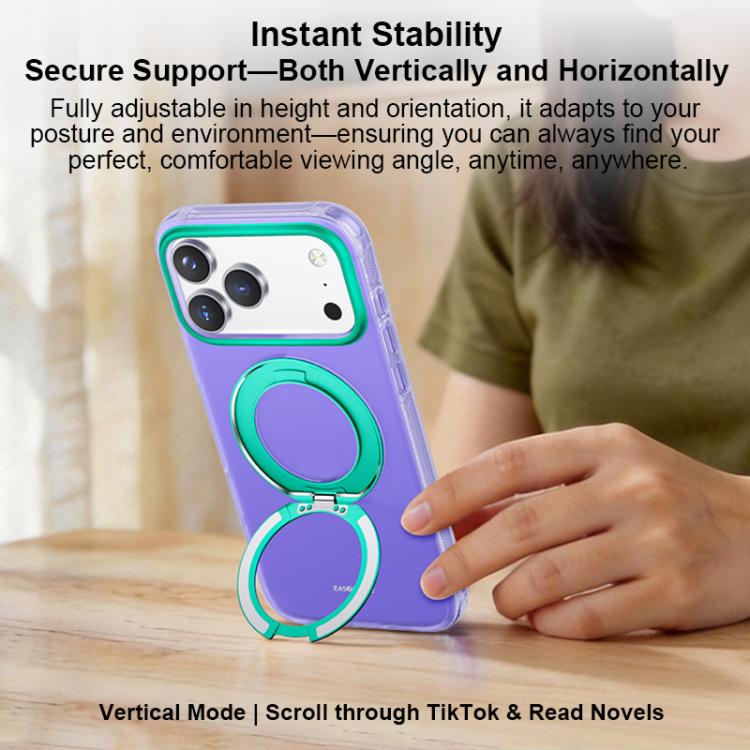 Custodia TPU con supporto magnetico per iPhone 17 Pro Max