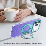 Custodia TPU con supporto magnetico per iPhone 17 Pro Max