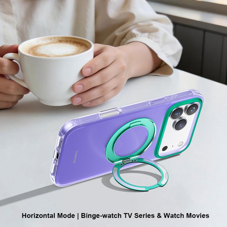 Custodia TPU con supporto magnetico per iPhone 17 Pro Max