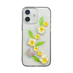 Custodia acrilico effetto farfalla 3D per iPhone 15 Pro