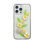 Custodia acrilico effetto farfalla 3D per iPhone 15 Pro