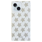 Custodia iPhone 15 motivo stella a cinque punte