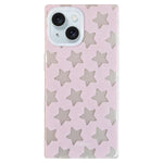 Custodia iPhone 15 motivo stella a cinque punte