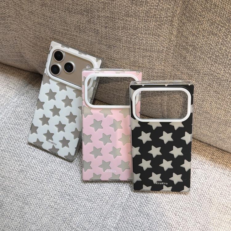 Custodia iPhone 15 motivo stella a cinque punte