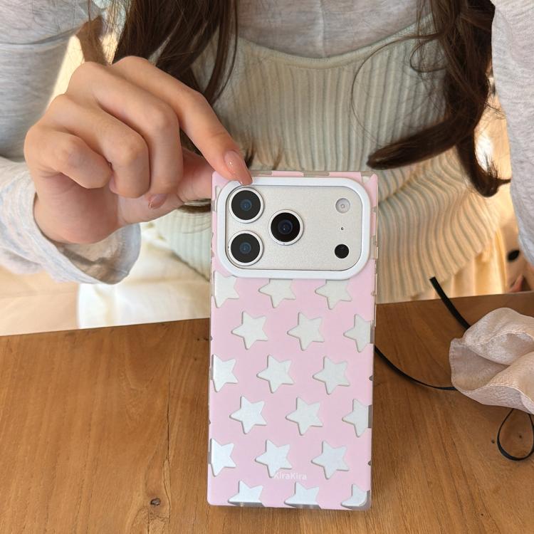 Custodia iPhone 15 motivo stella a cinque punte