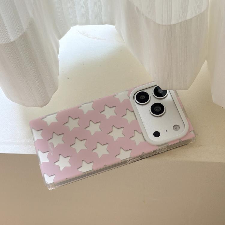 Custodia iPhone 15 motivo stella a cinque punte