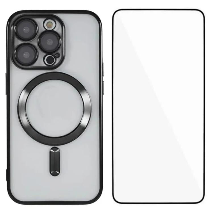 Custodia TPU con vetro temperato per iPhone 11 Pro