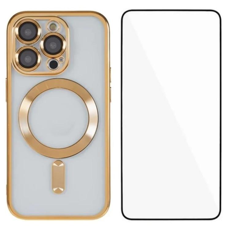 Custodia TPU con vetro temperato per iPhone 11 Pro