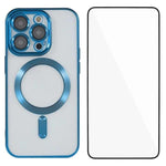 Custodia TPU con vetro temperato per iPhone 11 Pro