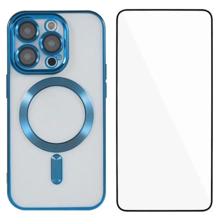 Custodia TPU con vetro temperato per iPhone 11 Pro