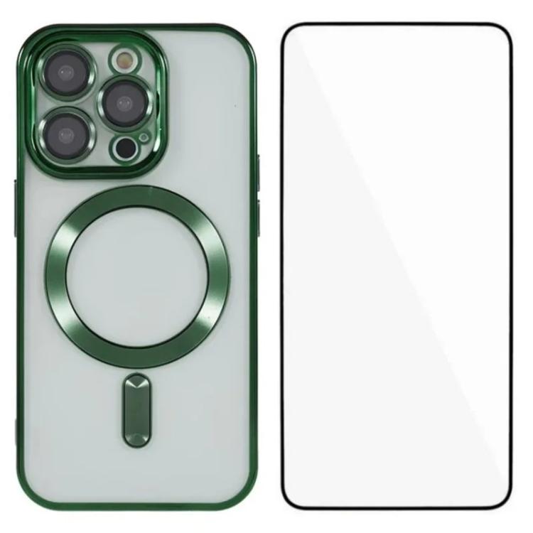 Custodia TPU con vetro temperato per iPhone 11 Pro