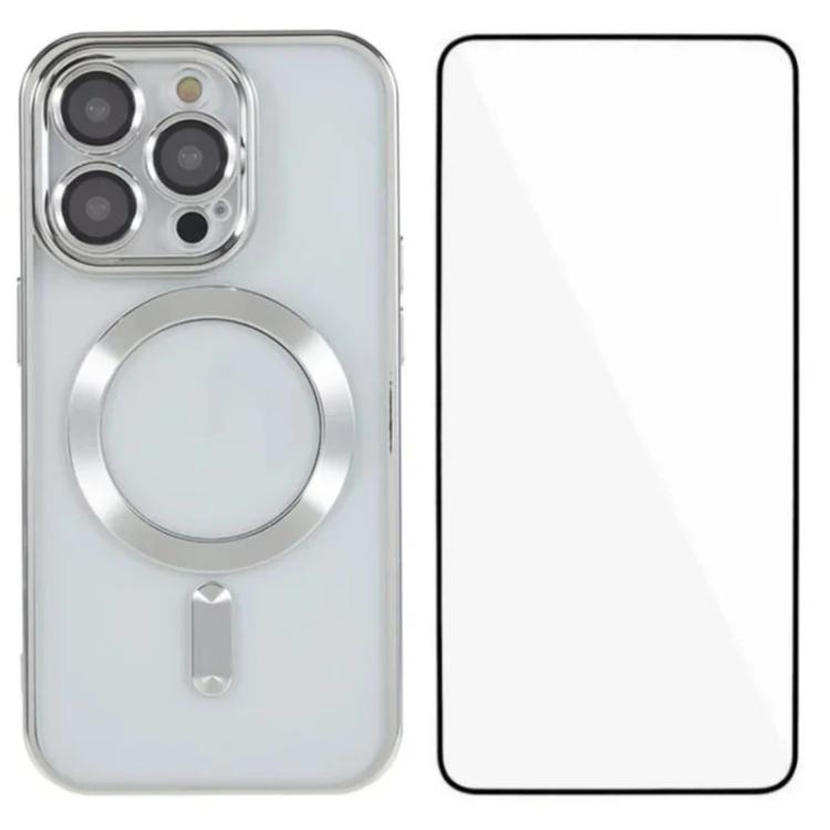 Custodia TPU con vetro temperato per iPhone 11 Pro