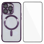 Custodia TPU con vetro temperato per iPhone 11 Pro