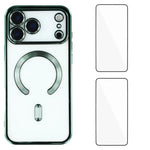 Custodia magnetica in TPU con 2 pellicole per iPhone 17