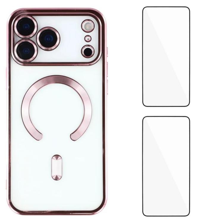 Custodia magnetica in TPU con 2 pellicole per iPhone 17