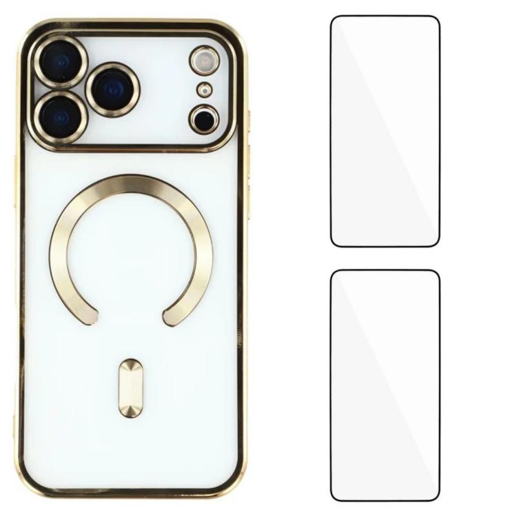 Custodia magnetica in TPU con 2 pellicole per iPhone 17