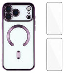 Custodia magnetica in TPU con 2 pellicole per iPhone 17
